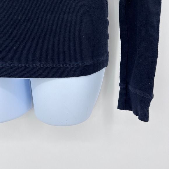 Vintage Y2K Abercrombie & Fitch Thermal Henley Elena Gilbert Bella Swan style S - Picture 3 of 9